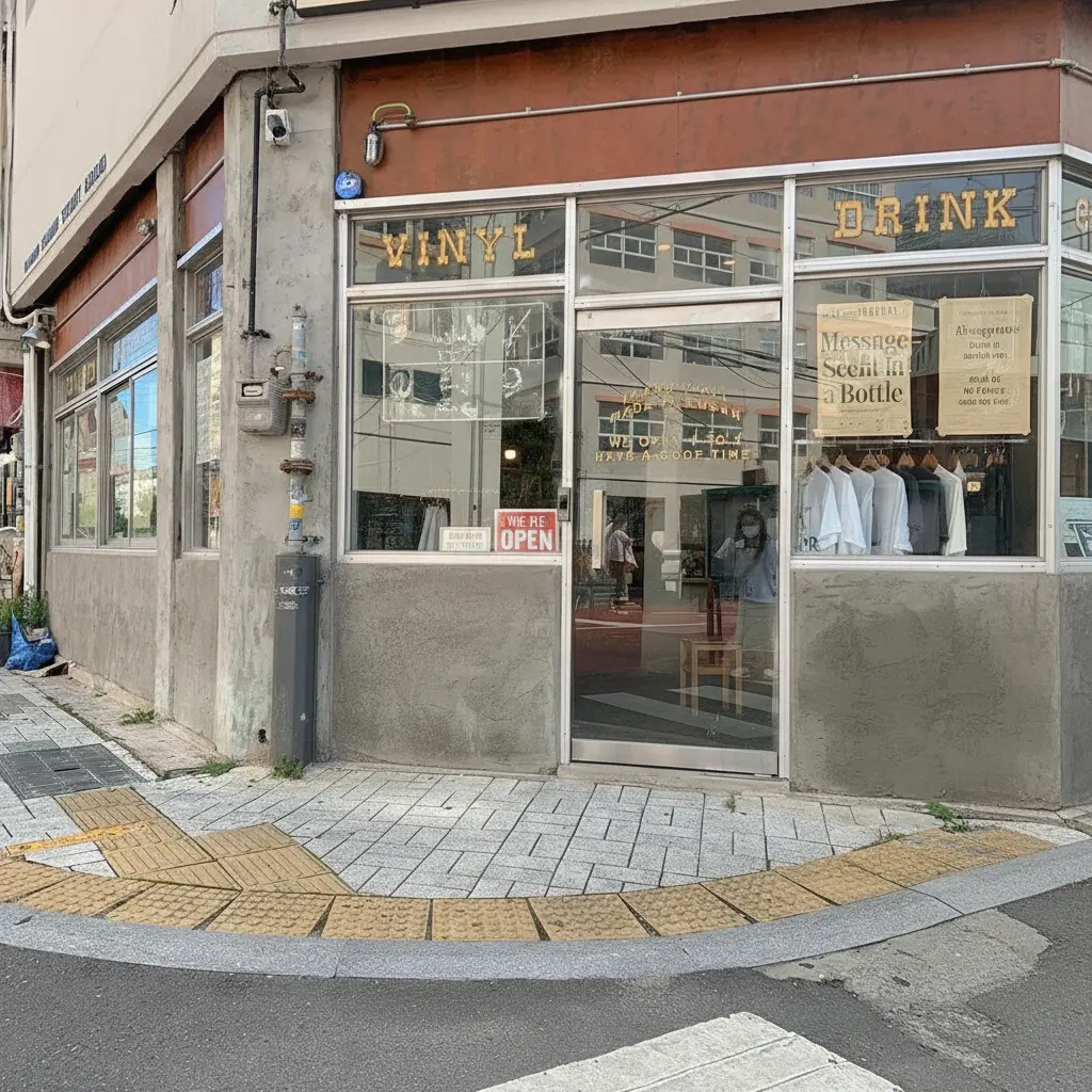 AI 합성 배경 예시