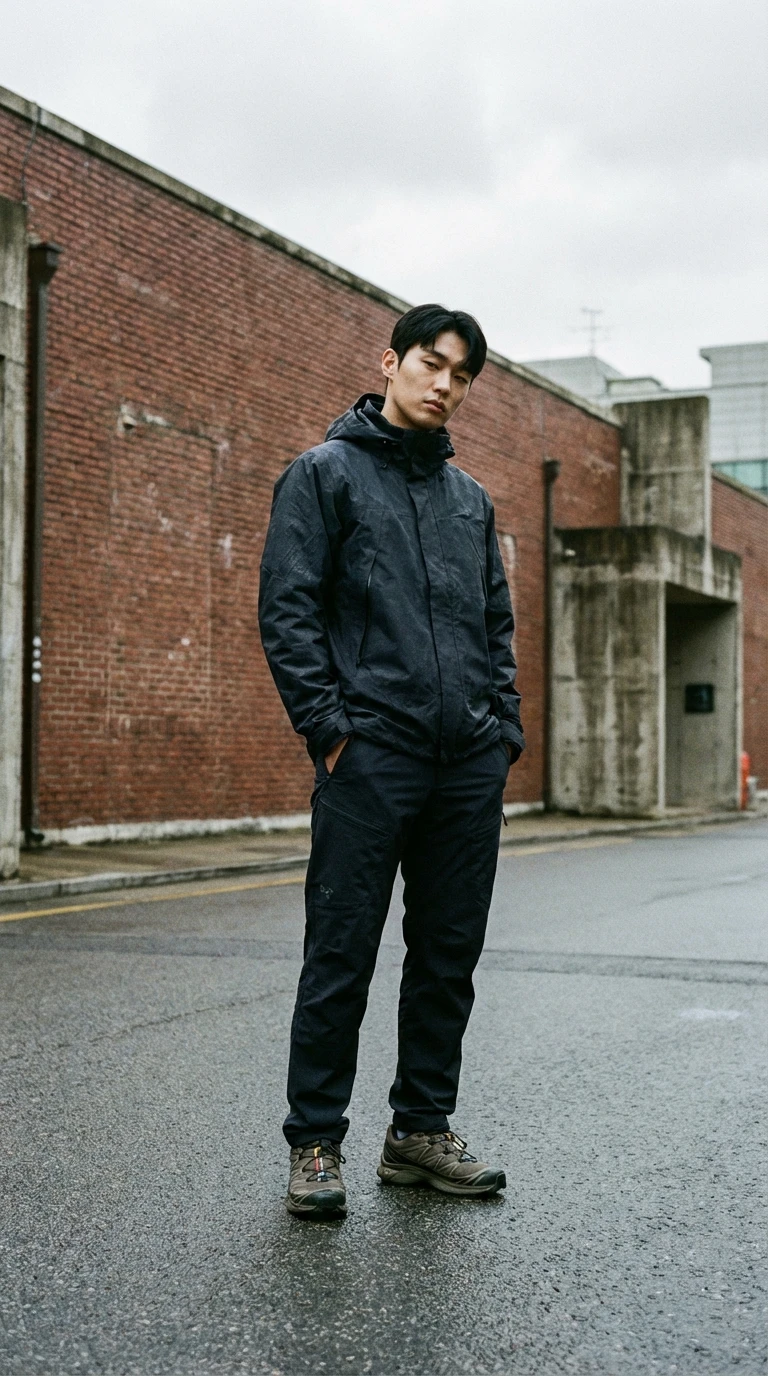 테크웨어 화보 예시