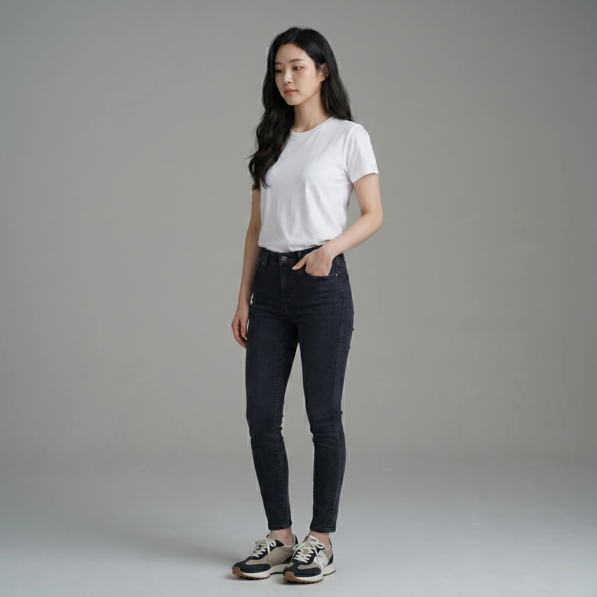AI 가상피팅 모델 포즈 예시