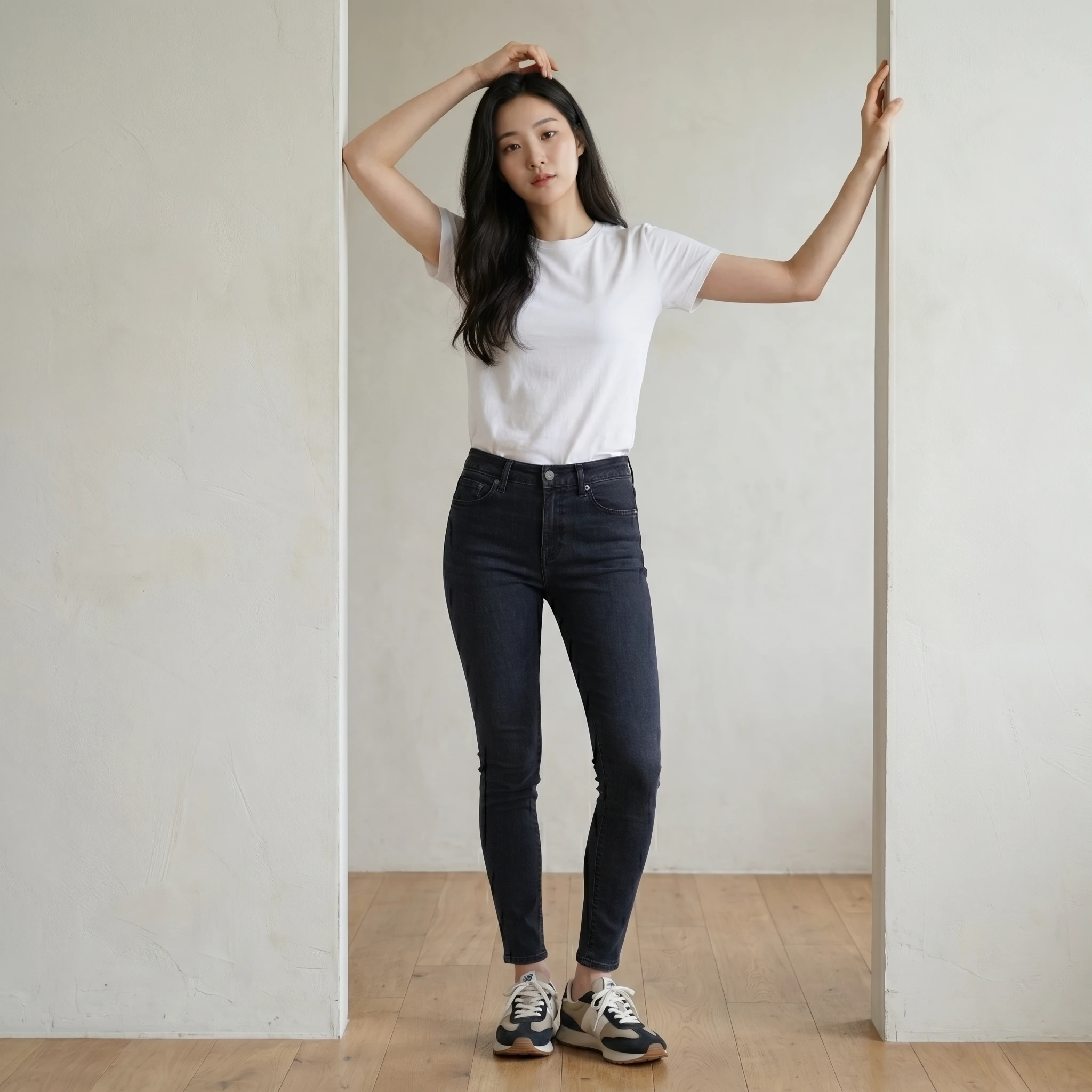AI 가상피팅 모델 포즈 예시